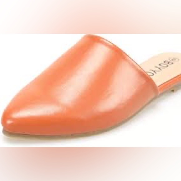 NEW in box Boyyoun Orange Mules, Size 8 - Picture 3 of 12